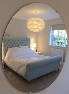 Pentlow King Bed in Romo Linara Artic