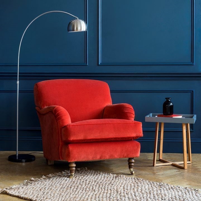 Shop Our Edit: Kentwell Ladies Chair Tango Velvet Terracotta