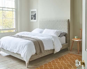 Portobello King Bed in Cloth '18 Daub Monsoon