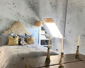 Bermondsey Double Bed in Designers Guild Floreale