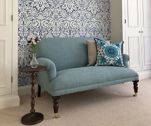 Midhurst 2 Seater Sofa in Tough as Houses Soft Teal