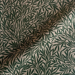 V&A Drawn From Nature - Willow: Dark Green