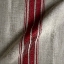 Fabric Ganton Woven Linen Stripe: Red