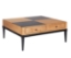 Clearance: Gisburn Square Chequerboard Coffee Table in Oak