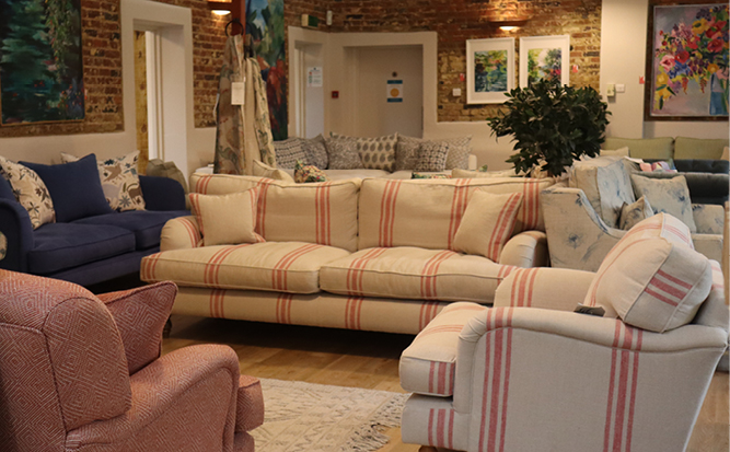 Take a virtual tour of our Basingstoke sofa showroom