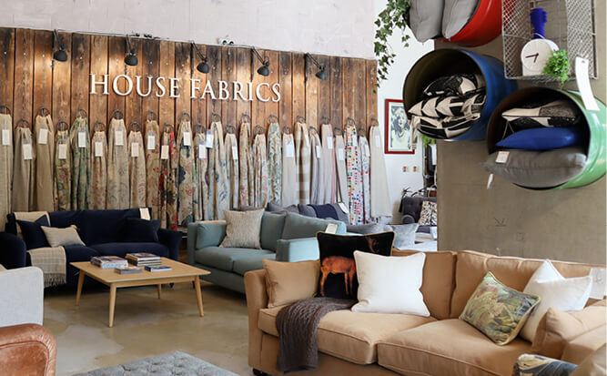 Take a virtual tour of our Manchester sofa showroom
