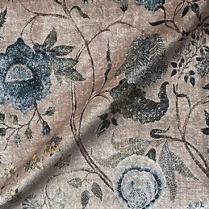 V&A Threads of India Opulent Velvets - Tree of Life: Powder Blue