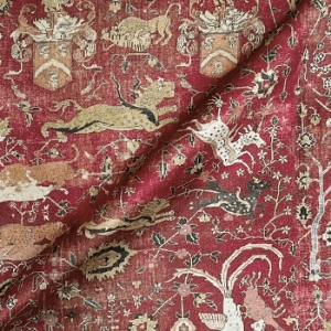 V&A Threads of India Opulent Velvets - Lahore Dynasty: Rouge