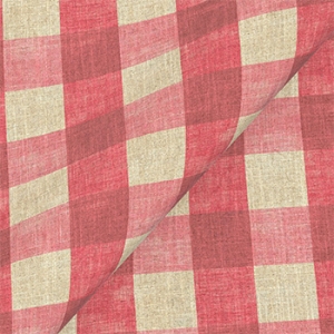 Sussex Gingham Large: Cardinal