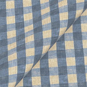 Sussex Gingham Small: Sky