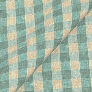 Sussex Gingham Small: Sea Mist