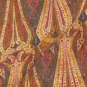 V&A Threads of India Opulent Velvets - Paisley Splendour: Flame